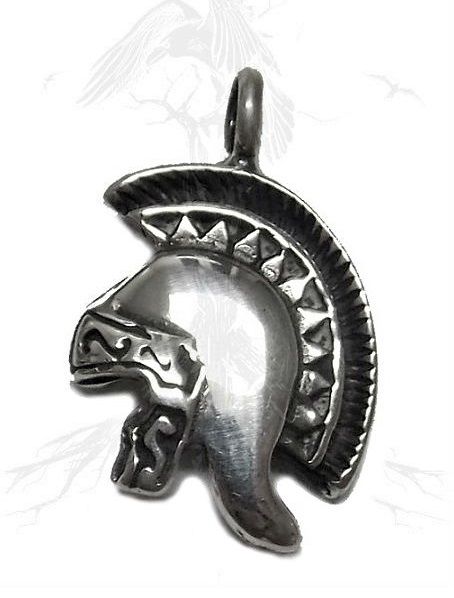 P51 Pingente Prata Elmo Romano / Roman Helmet Silver Pendant