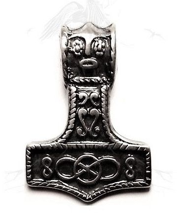 Z43 Pingente Mjolnir Martelo de Thor / Thor's Hammer Pendant