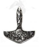 P8 Pingente Prata Mjolnir Martelo de Thor / Thor's Hammer Silver Pendant