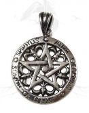 P66 Pingente Prata Pentagrama / Pentagram Silver Pendant