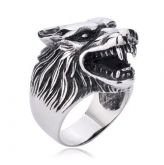 A2 Anel Prata Lobo / Wolf Silver Ring