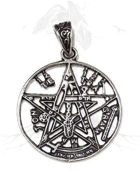 P63 Pingente Prata Pentagrama Vazado / Pentagram Silver Pendant