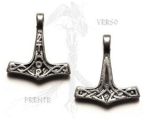 Z44 Pingente Mjolnir Martelo de Thor / Thor's Hammer Pendant