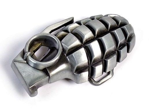 F24 Fivela Cinto Granada/ Grenade Belt Buckle