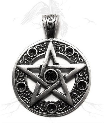 Z81 Pingente Pentagrama Wicca Celta / Pentagran Pendant