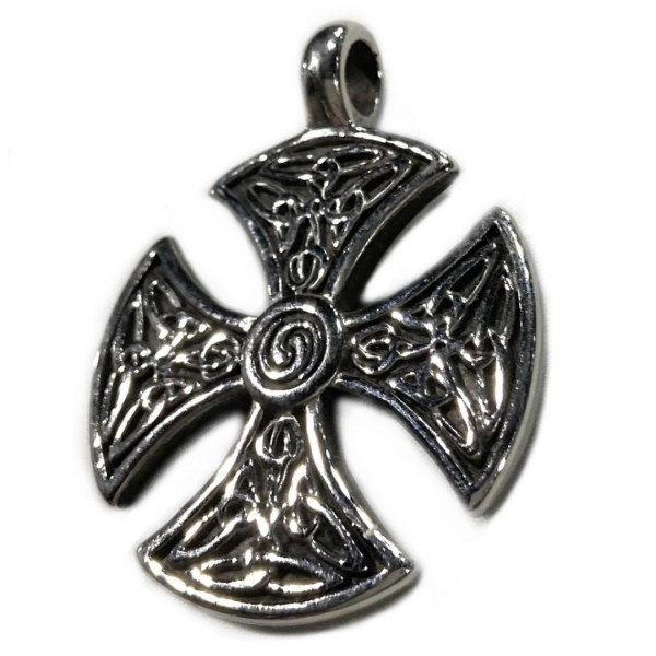 Pingente Cruz Templária Cruz Malta Prata Maciça 925 De Lei | Templar Cross Pendant MalSilver Pendant