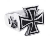 A9 Anel Prata Cruz de Ferro Malta / Iron Cross Malta Silver Ring