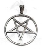 P65 Pingente Prata Pentagrama Grande / Big Pentagram Silver Pendant