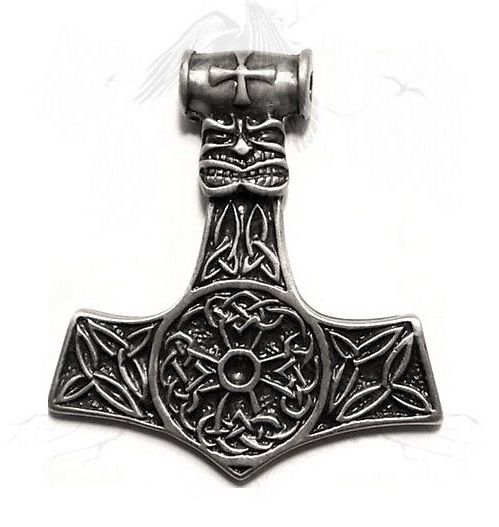 Z41 Pingente Mjolnir Martelo de Thor / Thor's Hammer Pendant