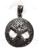 P48 Pingente Prata Yggdrasil - Árvore da Vida / Yggdrasil Silver Pendant