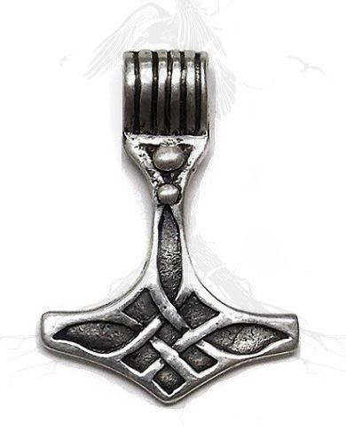 P1 Pingente Prata Mjolnir Martelo de Thor / Thor's Hammer Silver Pendant